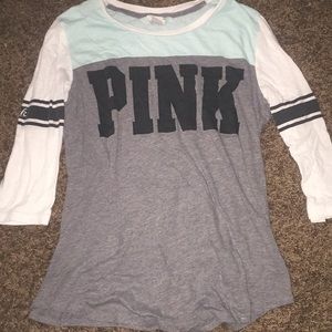 PINK half sleeve tee